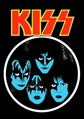 KISS Band Members Portrait
