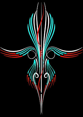 Pinstripe Art Design