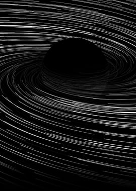 Black Hole Swirling Stars