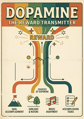 Dopamine The Reward Transmitter Poster
