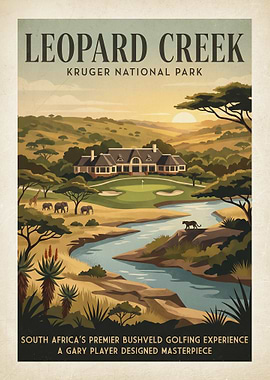 Leopard Creek Golf Course Poster