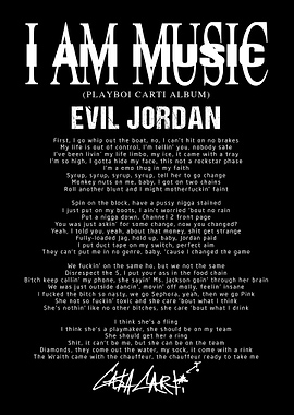 Playboi Carti 'I Am Music' Album Art