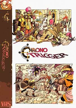 Chrono Trigger VHS Cover Art