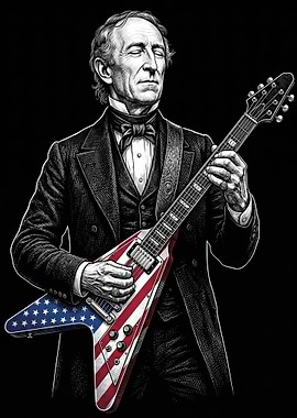 John Tyler Plays Electric Guitar