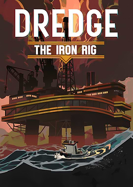 Dredge The Iron Rig Game Art