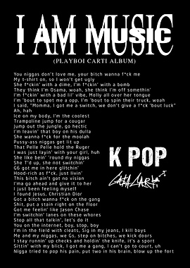 Playboi Carti I Am Music Album Art