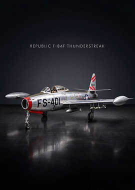 Republic F-84 Thunderstreak Jet
