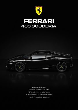 Ferrari 430 Scuderia Black