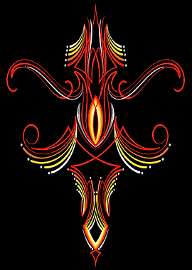 Pinstripe Art Design