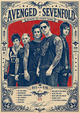Avenged Sevenfold Band Poster