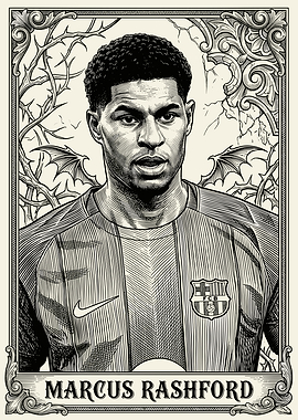 Marcus Rashford Portrait