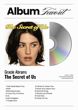 Gracie Abrams The Secret of Us Album Cover