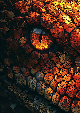 Dragon Eye Close-up
