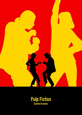 Pulp Fiction Dance Poster