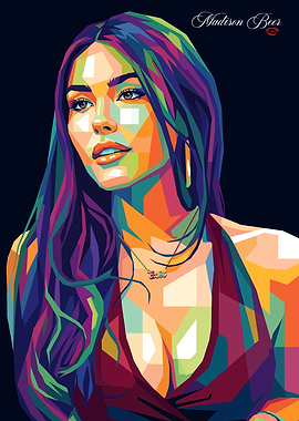 Madison Beer Pop Art Portrait