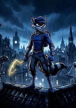 Sly Master Raccoon Thief