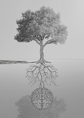 Tree with Brain Roots