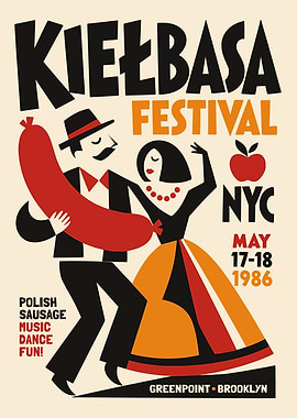 Kielbasa Festival Poster