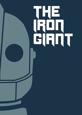 The Iron Giant Minimalist Poster