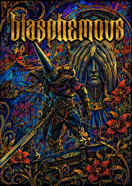 Blasphemous Game Poster