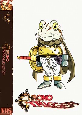 Chrono Trigger Frog Character Art