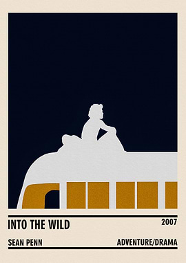 Into the Wild Minimalist Poster