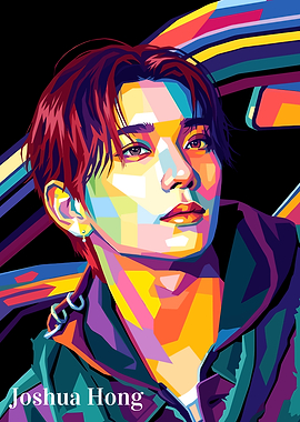 Joshua Hong Pop Art Portrait