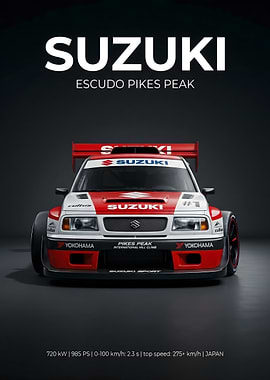Suzuki Escudo Pikes Peak Race Car