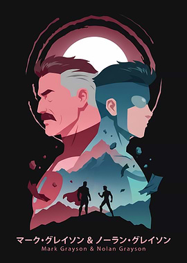 Invincible Father and Son Confrontation