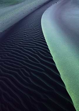 Sand Dunes at Dusk