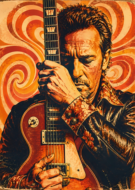 Bruce Springsteen with Guitar
