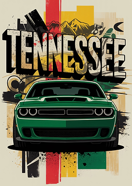 Tennessee Muscle Car Art