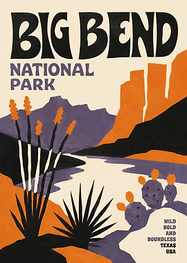 Big Bend National Park Poster