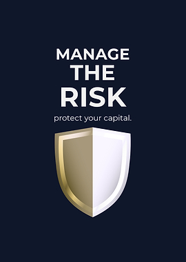 Manage The Risk – Blue Edition – Minimalist Trading Psychology