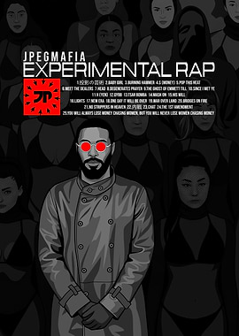 JPEGMAFIA Experimental Rap Album Cover
