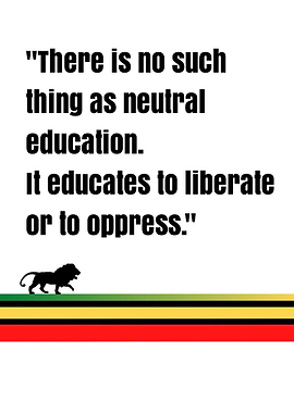 Inspirational Quote with Lion and Colors
