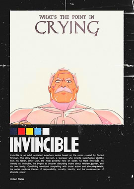 Invincible Comic Poster