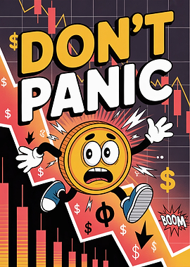 Don't Panic Coin Falling