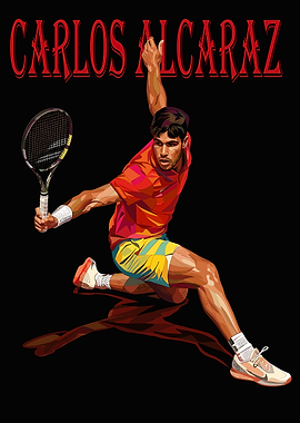 Carlos Alcaraz Tennis Player