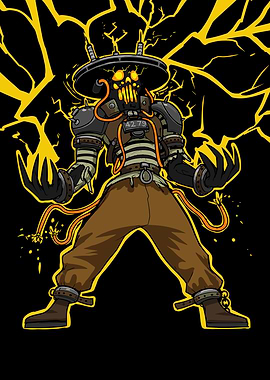 Deadlock Electric Monster Character Art