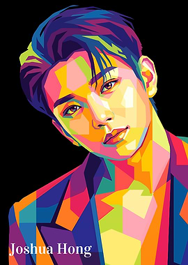 Joshua Hong Pop Art Portrait