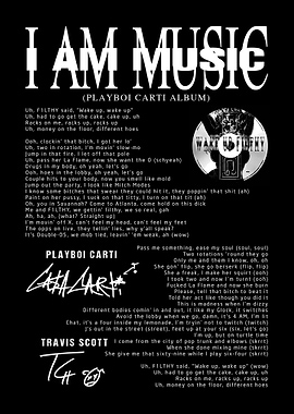 Playboi Carti I Am Music Album Art