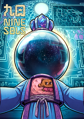 Nine Souls Cosmic Cat Character