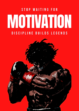 Boxing Motivation Poster