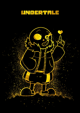 Undertale Sans Golden Art