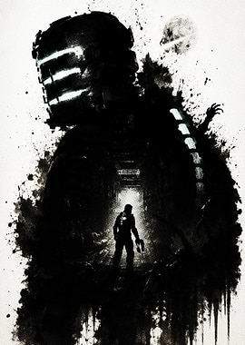 Dead Space Isaac Clarke Silhouette