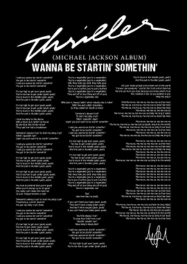 Michael Jackson Thriller Album Art