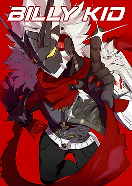 Zenless Zone Zero Billy Kid Anime Character Art