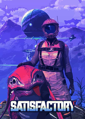 Satisfactory Game Art