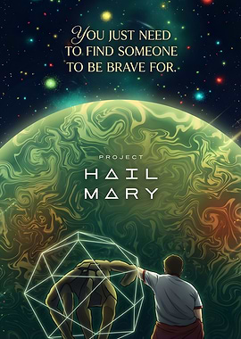 Project Hail Mary Sci-Fi Art